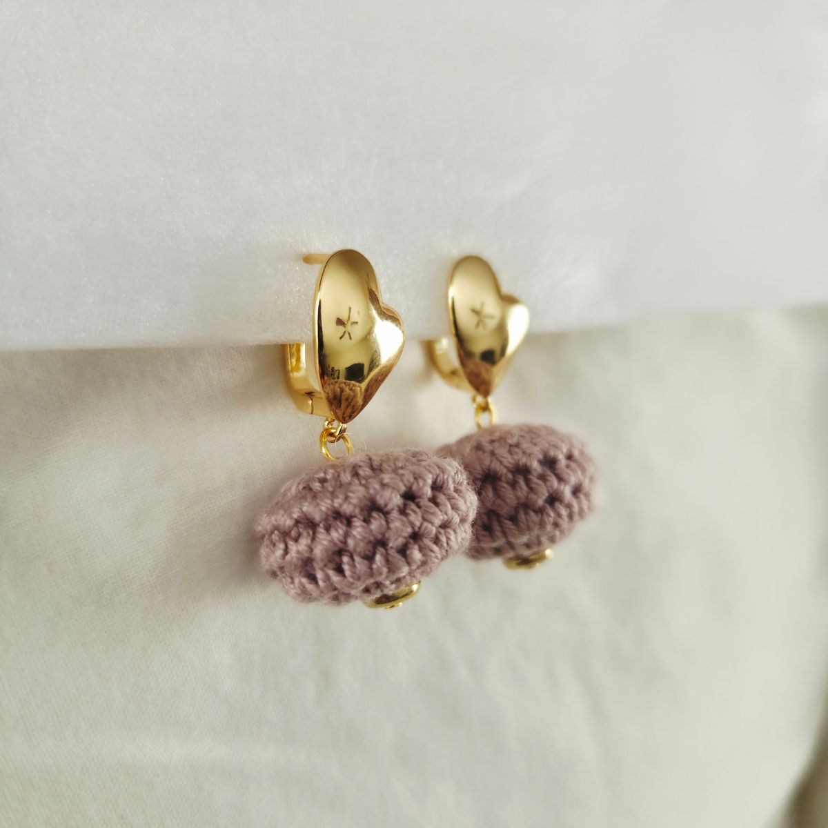 Autumn Bloom Handmade Crochet Earrings – Limited Edition