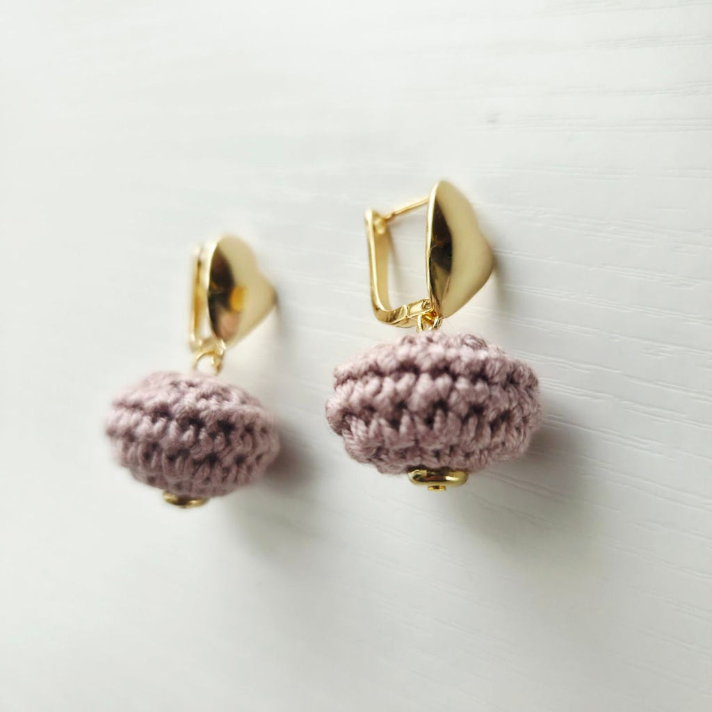Autumn Bloom Handmade Crochet Earrings – Limited Edition