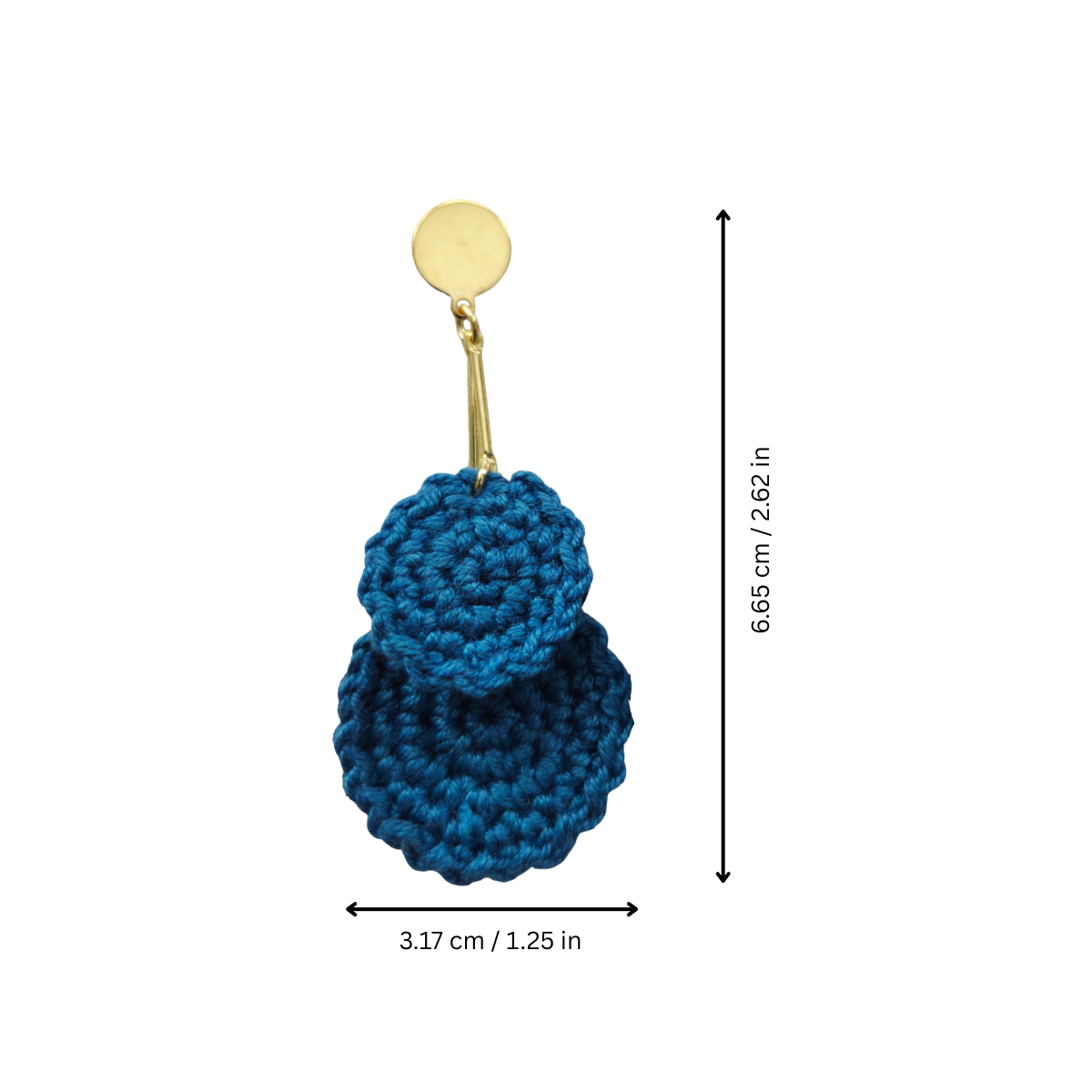 Fae Bohemian Crochet Drop Earrings
